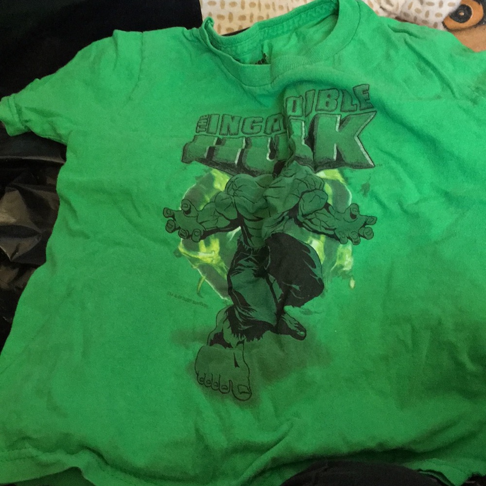 Fruit of the loom boys hulk tee 8